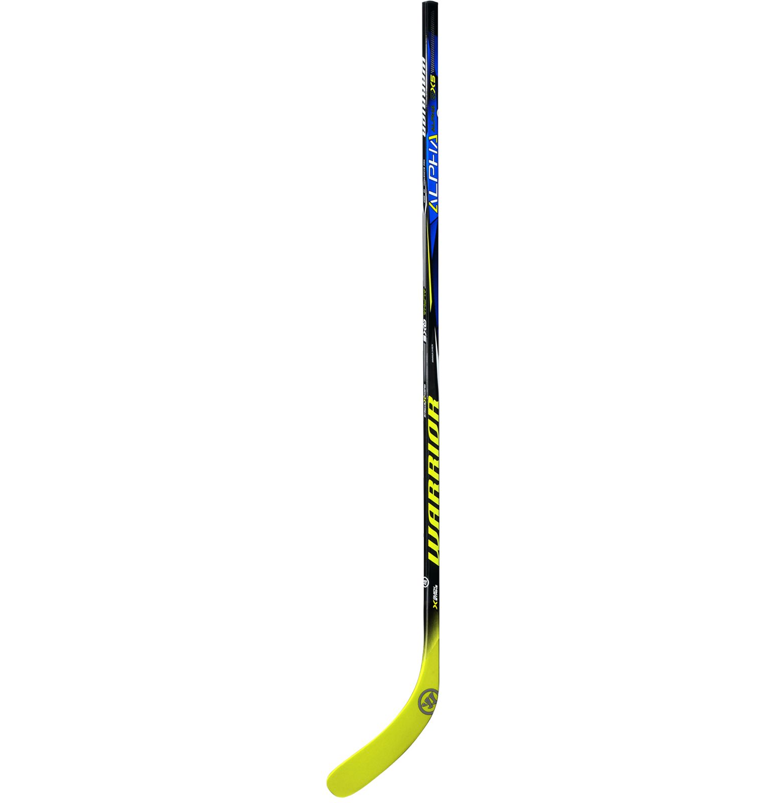 Alpha QX5 JR Grip, Black with Yellow & Blue image number 2