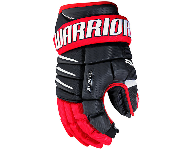 Alpha QX SR Glove, Black with Red & White image number 0