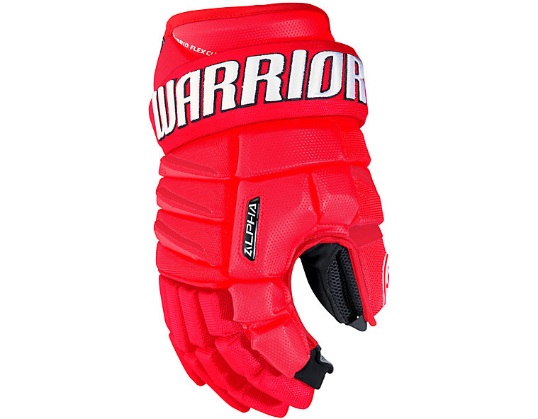 Alpha QX SR Glove, Red with White image number 0