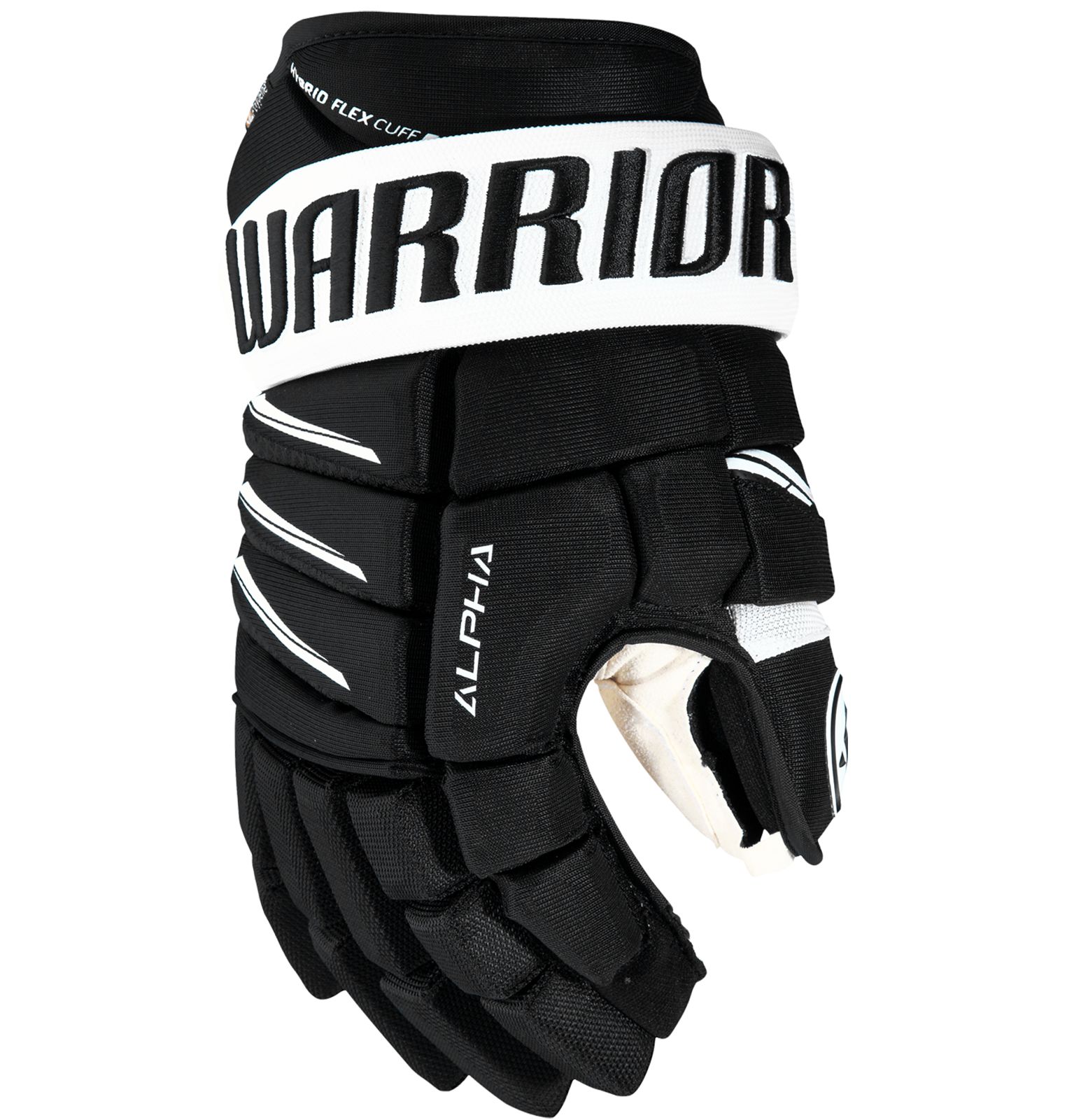 Alpha QX Pro JR Glove, Black with White image number 0