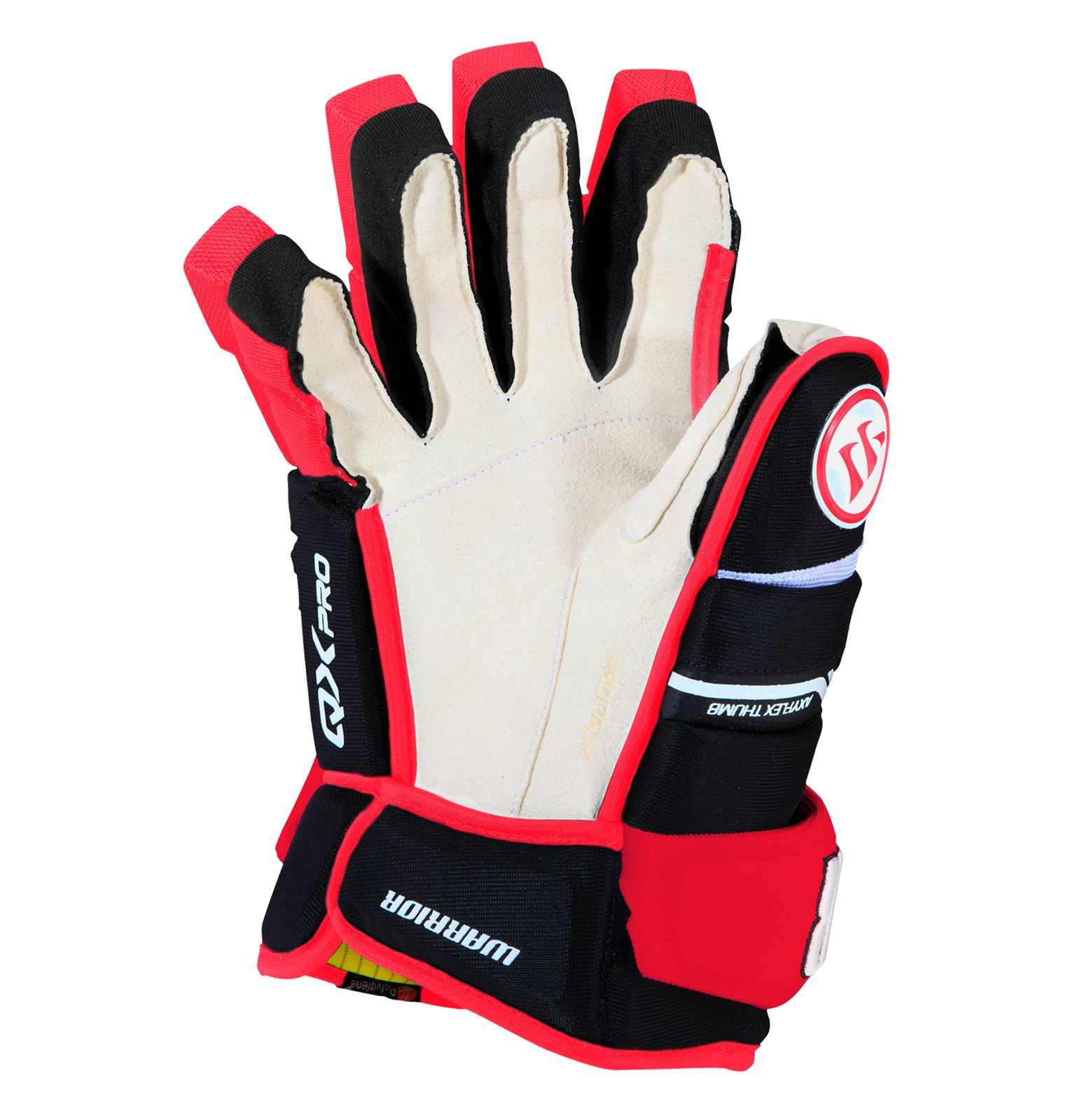 Alpha QX Pro SR Glove, Navy with Red & White image number 1