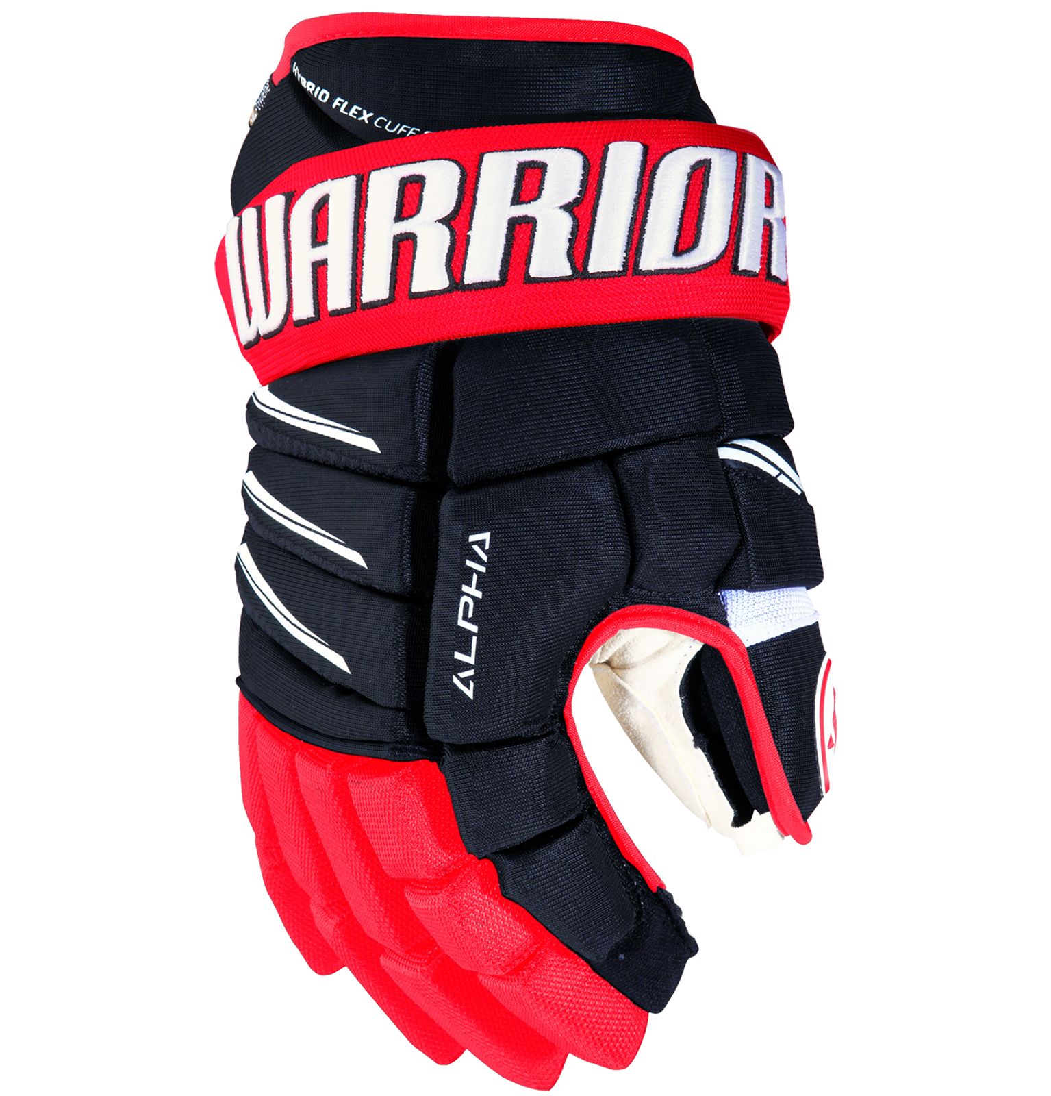 Alpha QX Pro SR Glove, Navy with Red & White image number 0