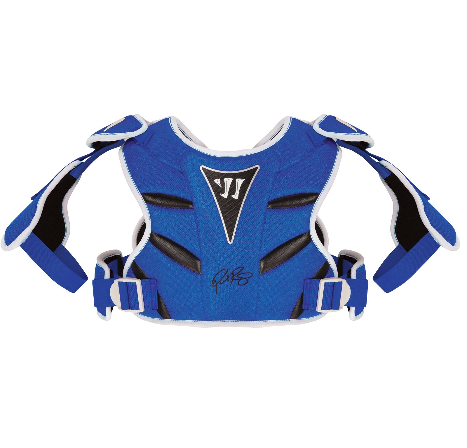 Rabil Next Shoulder Pad, Royal Blue with White image number 1