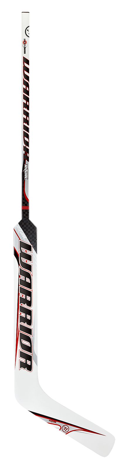Ritual Goalie Stick, White with Black &amp; Red image number 0