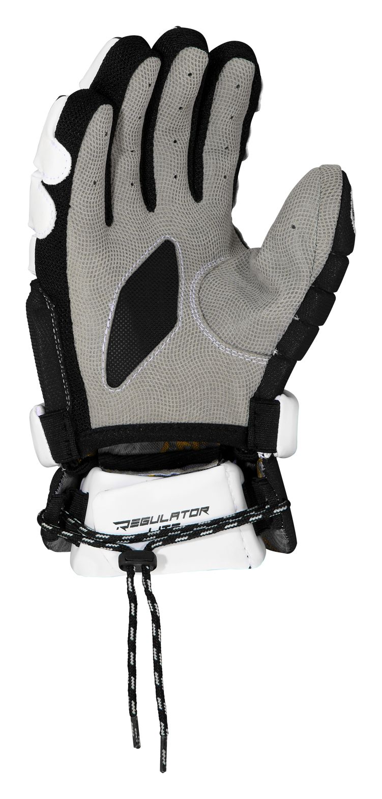 Regulator Light Lacrosse Glove , Black with White image number 1