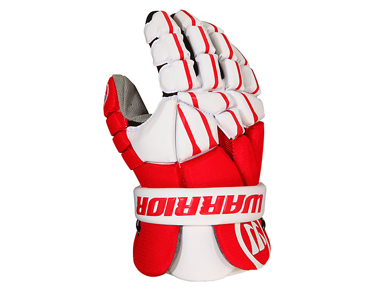 Regulator Light Lacrosse Glove , Red with White image number 0