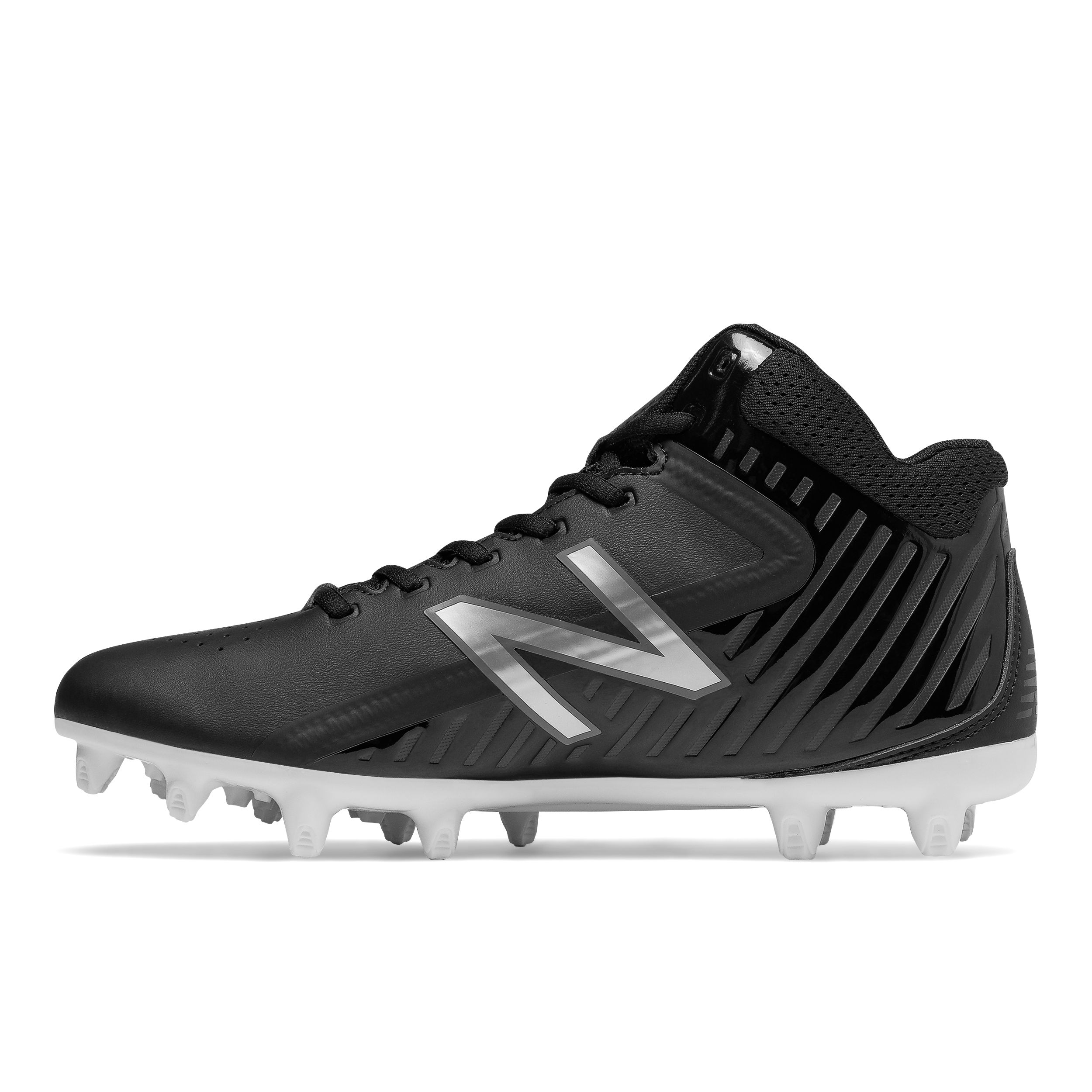 Men's Rush Mid-Cut Cleat, Black image number 2