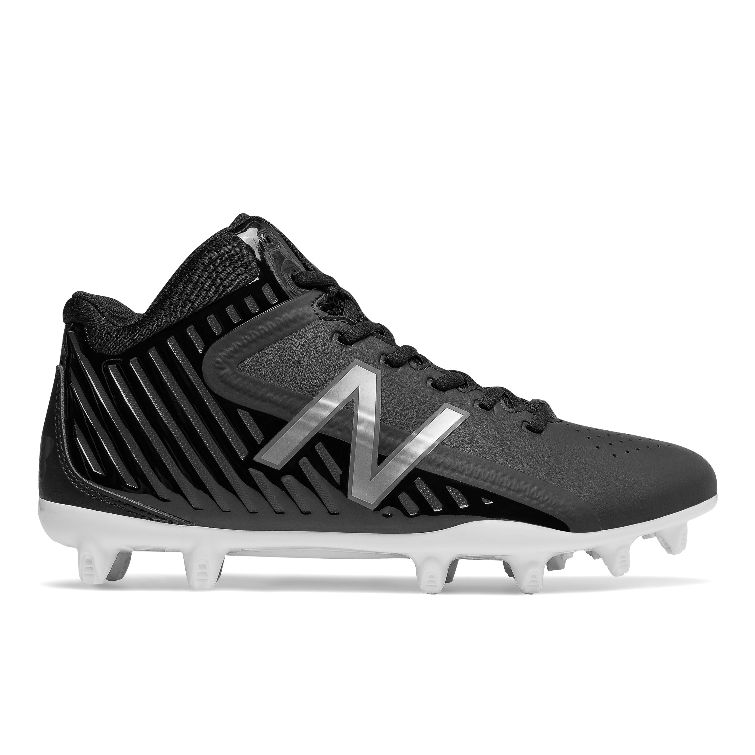 Men's Rush Mid-Cut Cleat, Black image number 4
