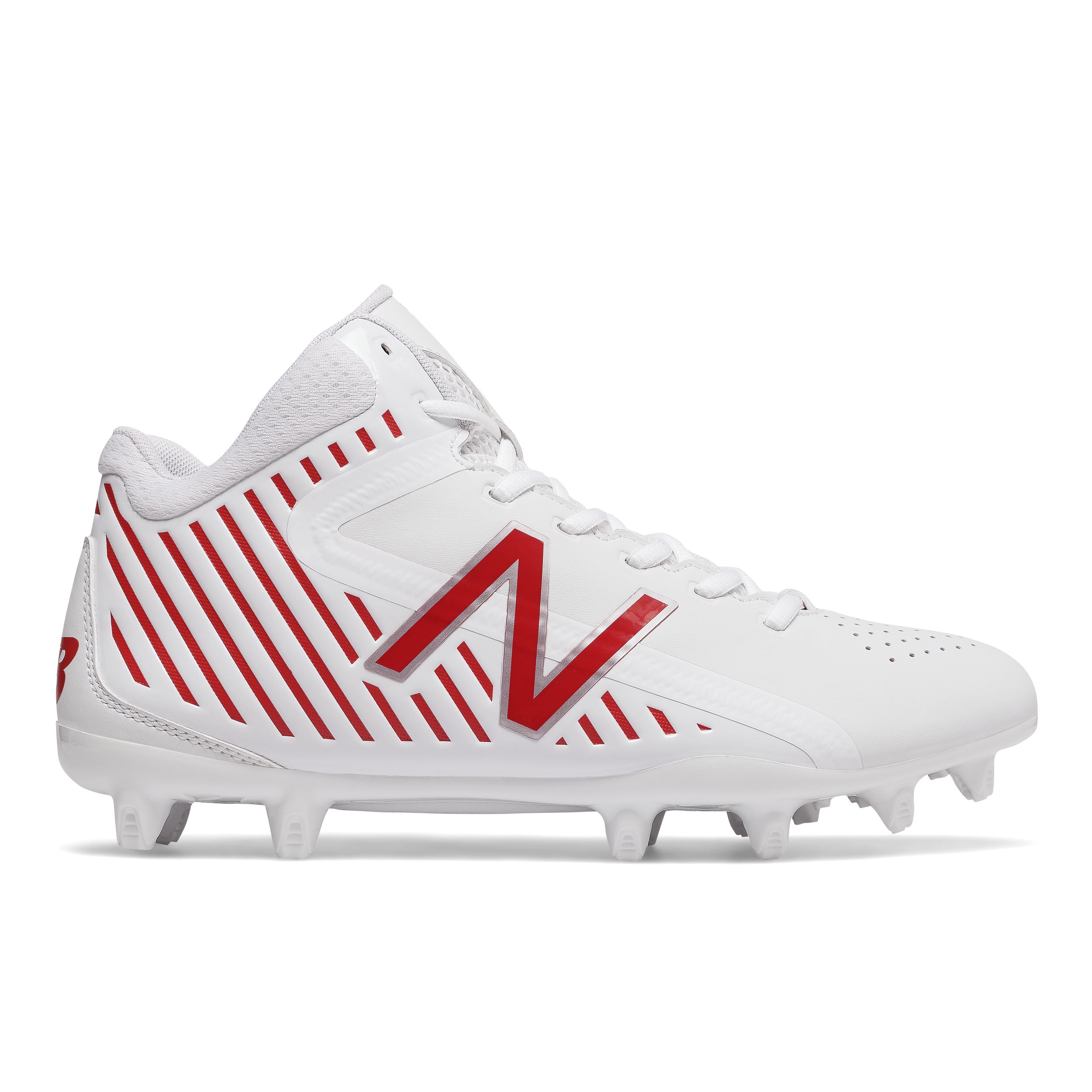 Men's Rush Mid-Cut Cleat, Red image number 4