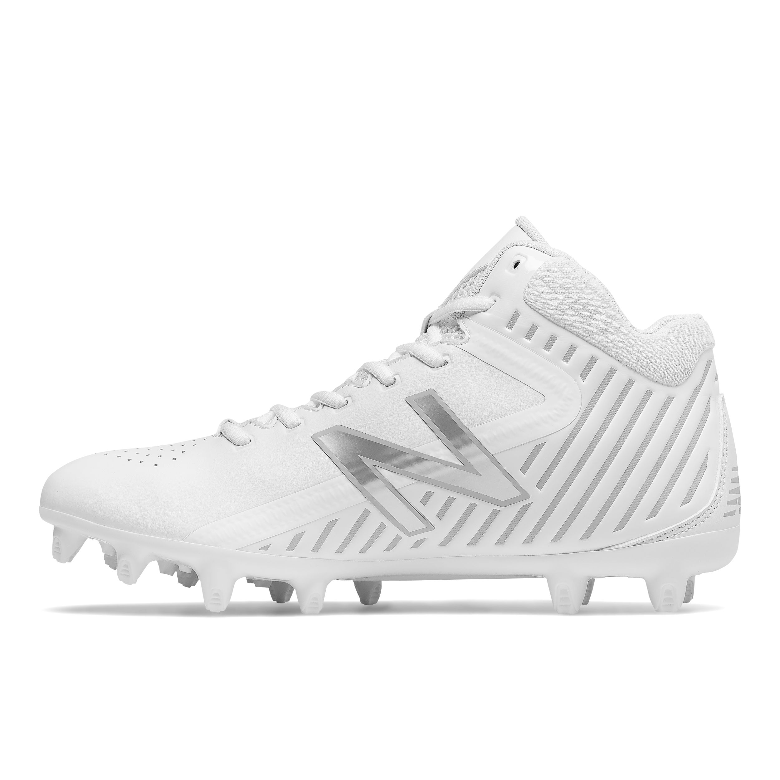 Men's Rush Mid-Cut Cleat, White image number 2