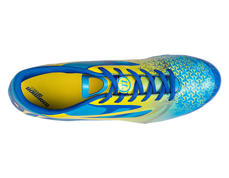 Superheat Combat FG - Kids, Vision Blue with Blue & Cyber Yellow image number 0