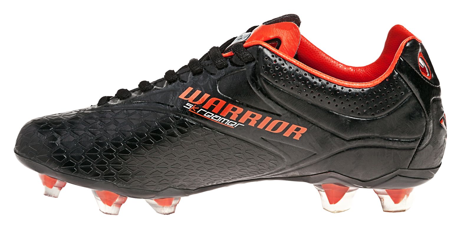 Skreamer Combat FG - Kids, Black with Spicy Orange image number 3