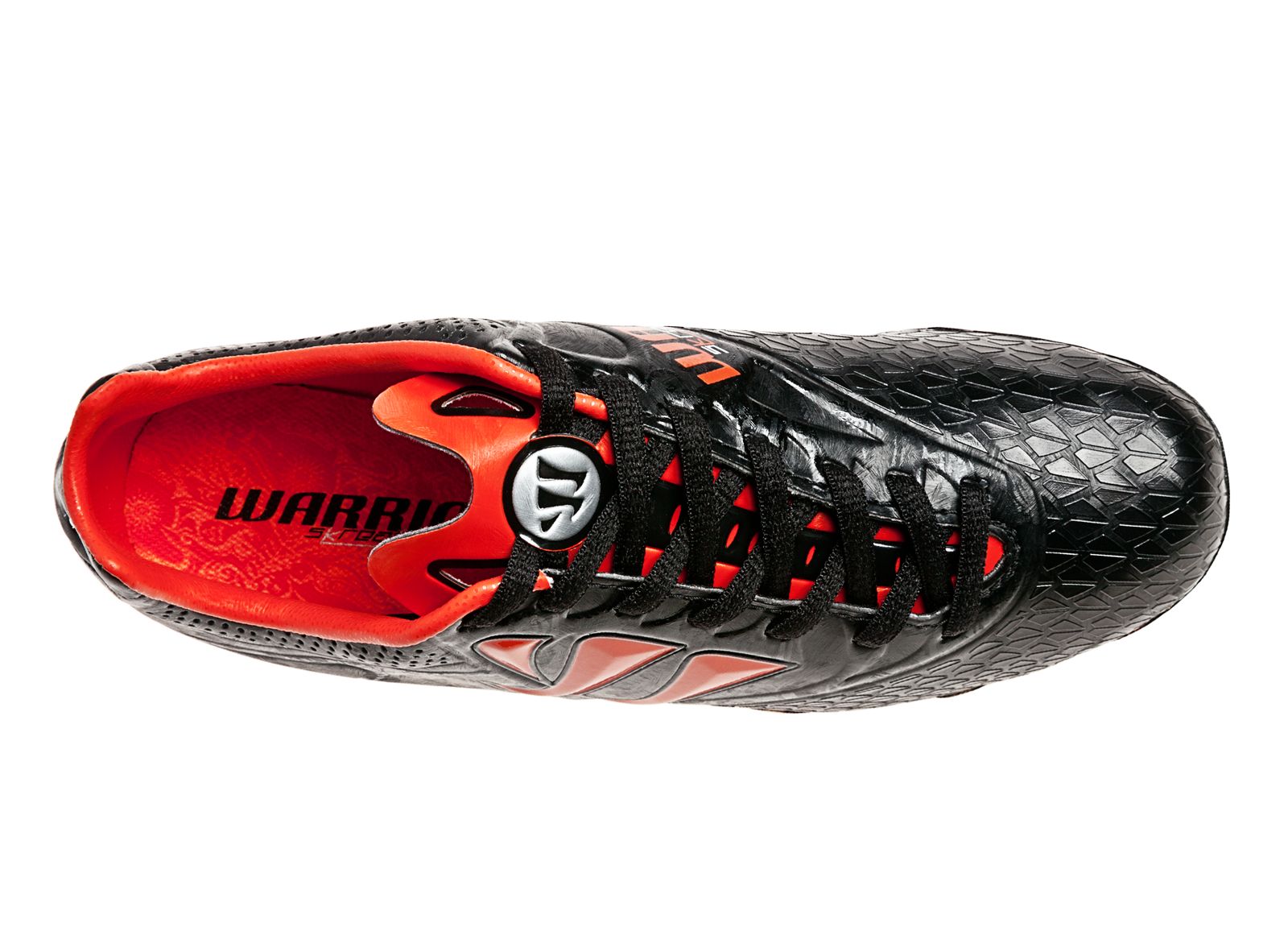 Skreamer Combat FG - Kids, Black with Spicy Orange image number 0