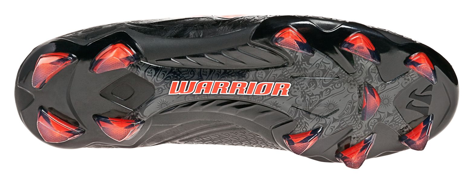 Skreamer Combat FG - Kids, Black with Spicy Orange image number 5