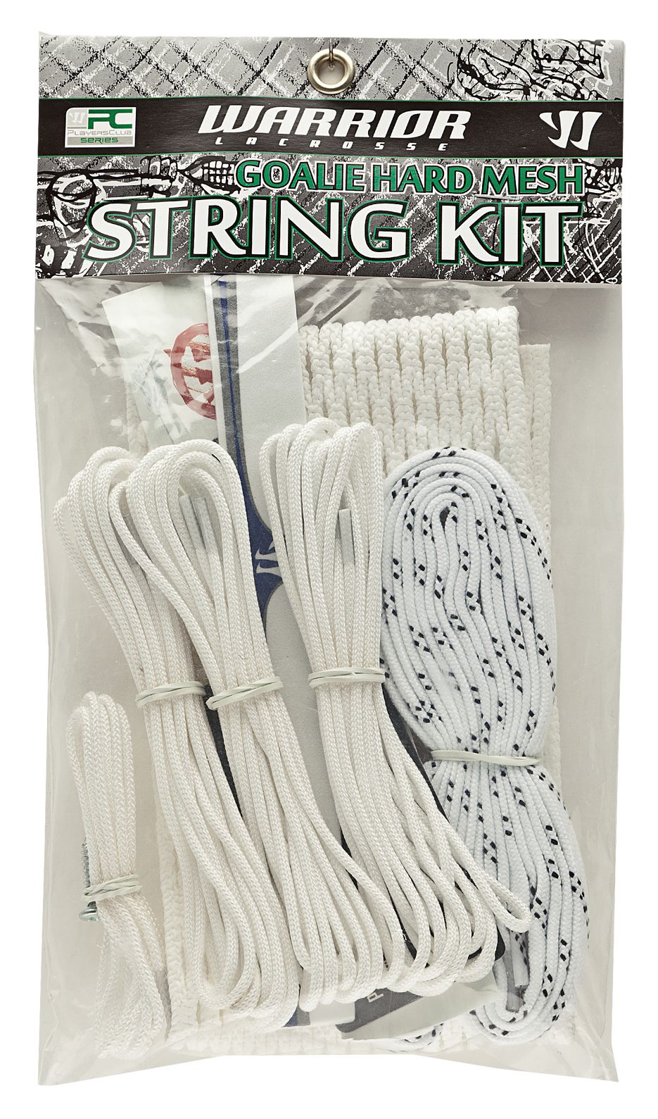String Kit - Hard Mesh Pocket , Goalie, White image number 0