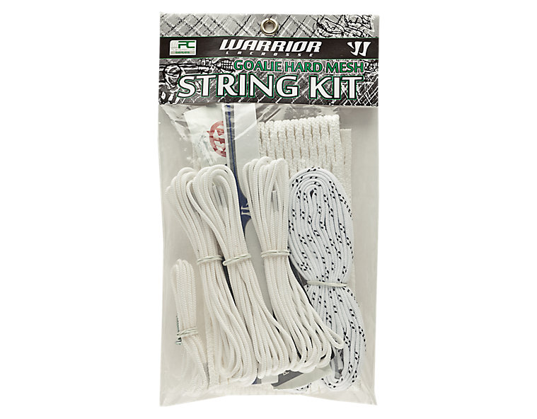String Kit - Hard Mesh Pocket , Goalie, White image number 0