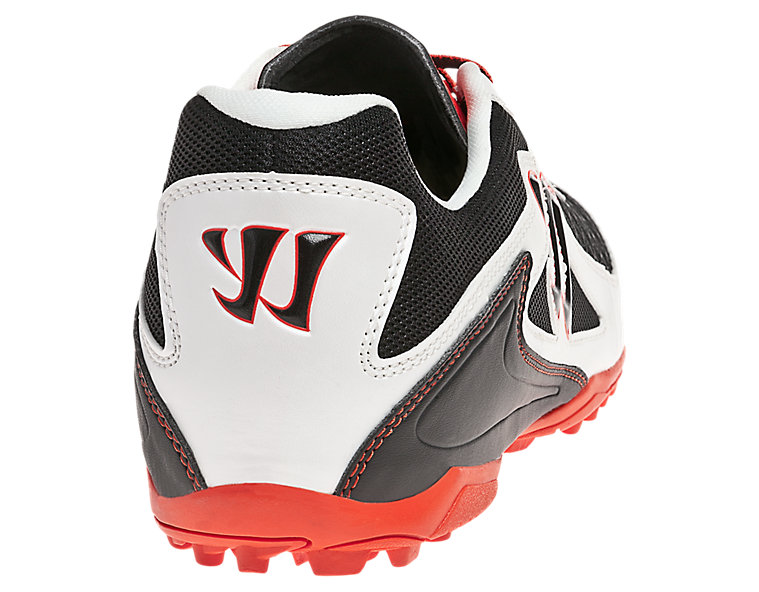 Blitz Low Profile Turf, Black with Pearlized White & Red image number 4