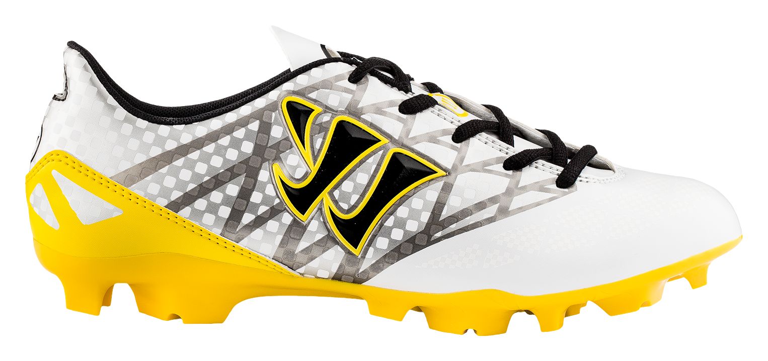 Gambler Combat FG, White with Silver & Cyber Yellow image number 1