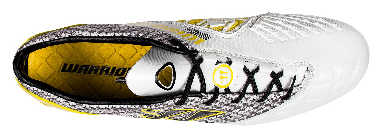 Gambler S-Lite FG, White with Silver & Cyber Yellow image number 0
