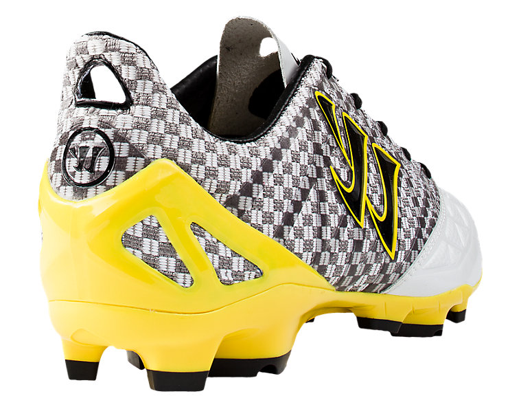 Gambler S-Lite FG, White with Silver & Cyber Yellow image number 4