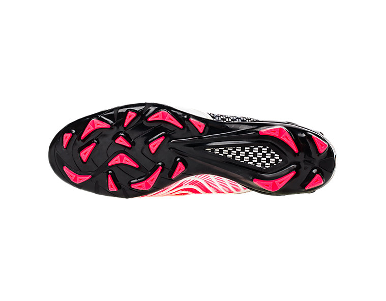 Gambler S-Lite FG, White with Black & Neon Pink image number 2