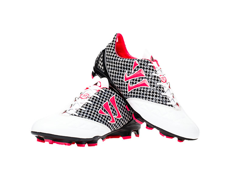 Gambler S-Lite FG, White with Black & Neon Pink image number 4