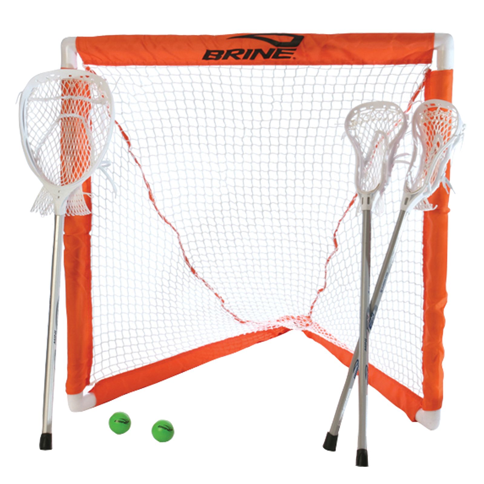 Mini LAX set, White with Silver & Red image number 0