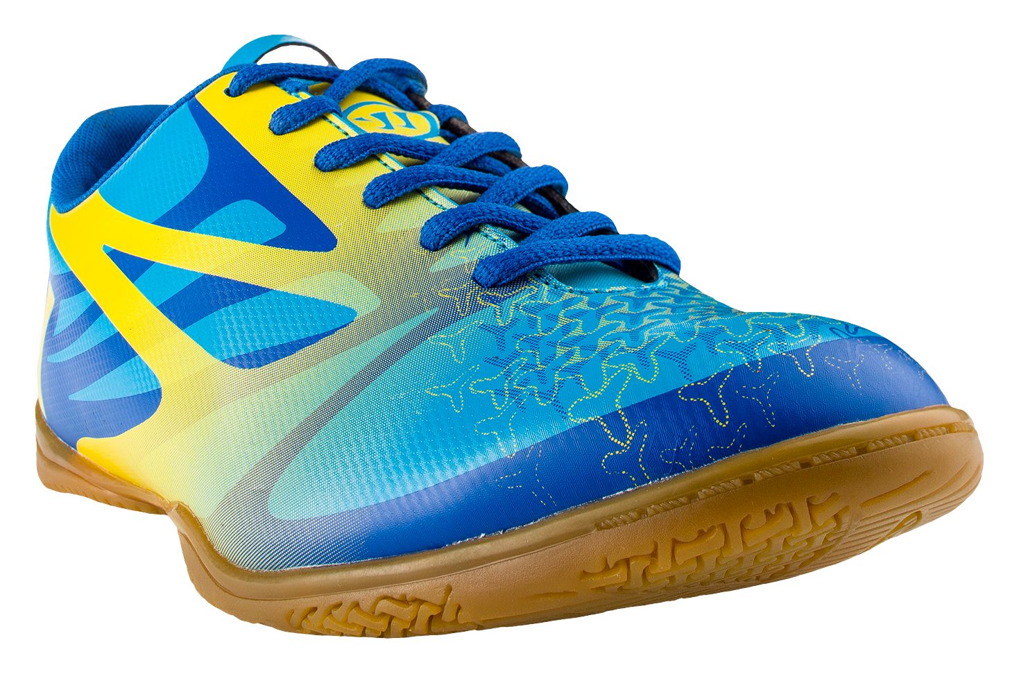 Superheat Combat Indoor, Vision Blue with Blue & Cyber Yellow image number 2