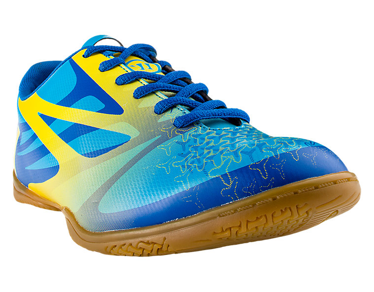 Superheat Combat Indoor, Vision Blue with Blue & Cyber Yellow image number 2