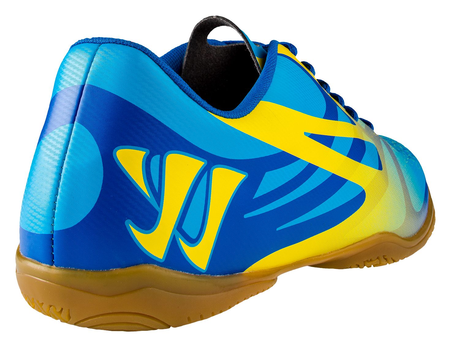 Superheat Combat Indoor, Vision Blue with Blue & Cyber Yellow image number 4