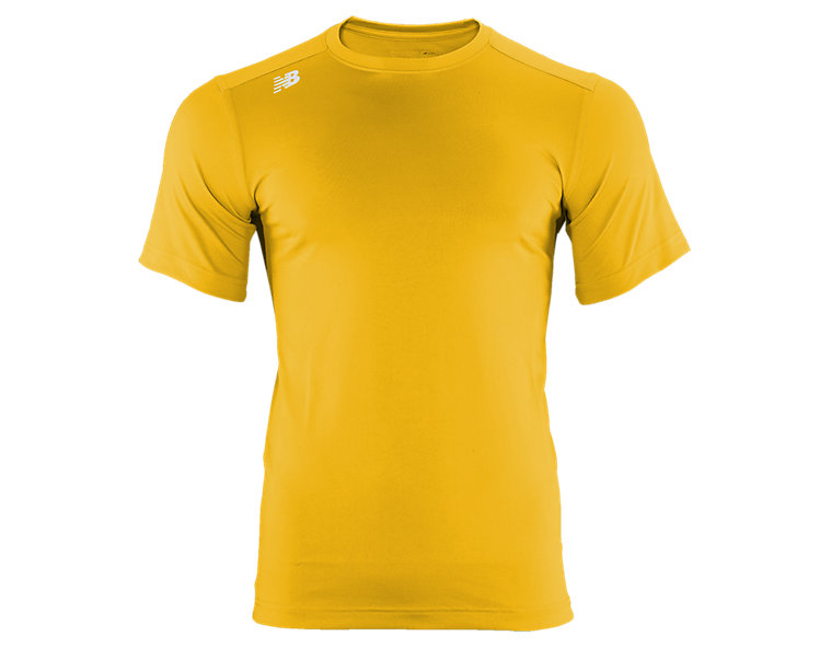 Adult SS Tech Tee Embellished, Yellow image number 0