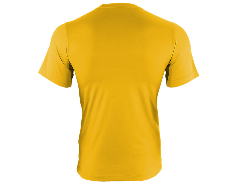 Adult SS Tech Tee Embellished, Yellow image number 2