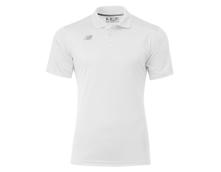 Men's Performance Tech Polo, White image number 0