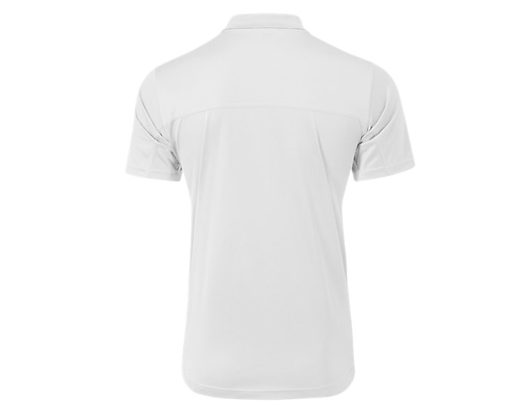 Men's Performance Tech Polo, White image number 2