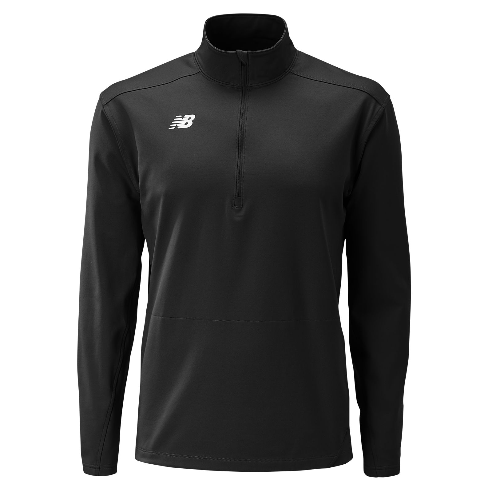 NB Lightweight Half Zip, Team Black image number 0