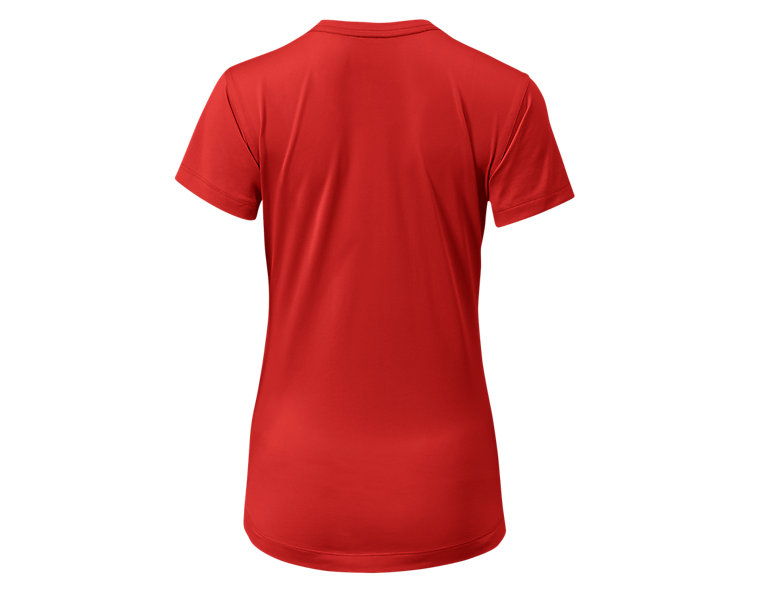 NB Women's SS Tech Tee, Team Red image number 2