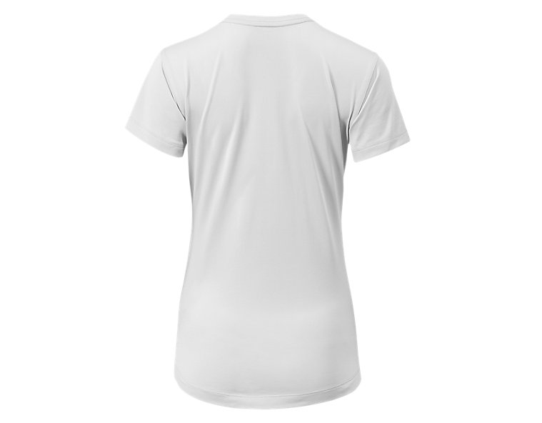 NB Women's SS Tech Tee, White image number 2