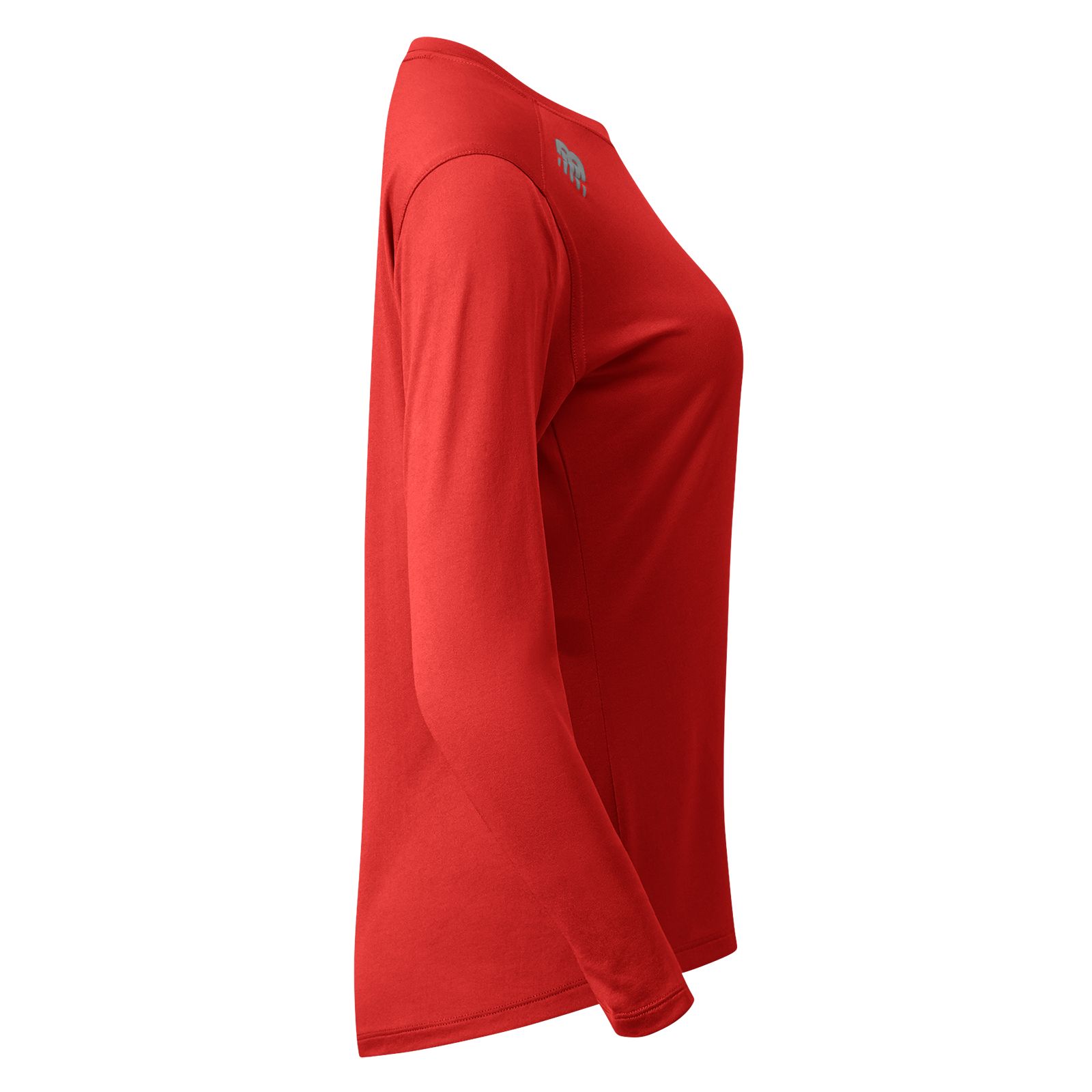 NBW Custom LS Tech Tee, Team Red image number 3