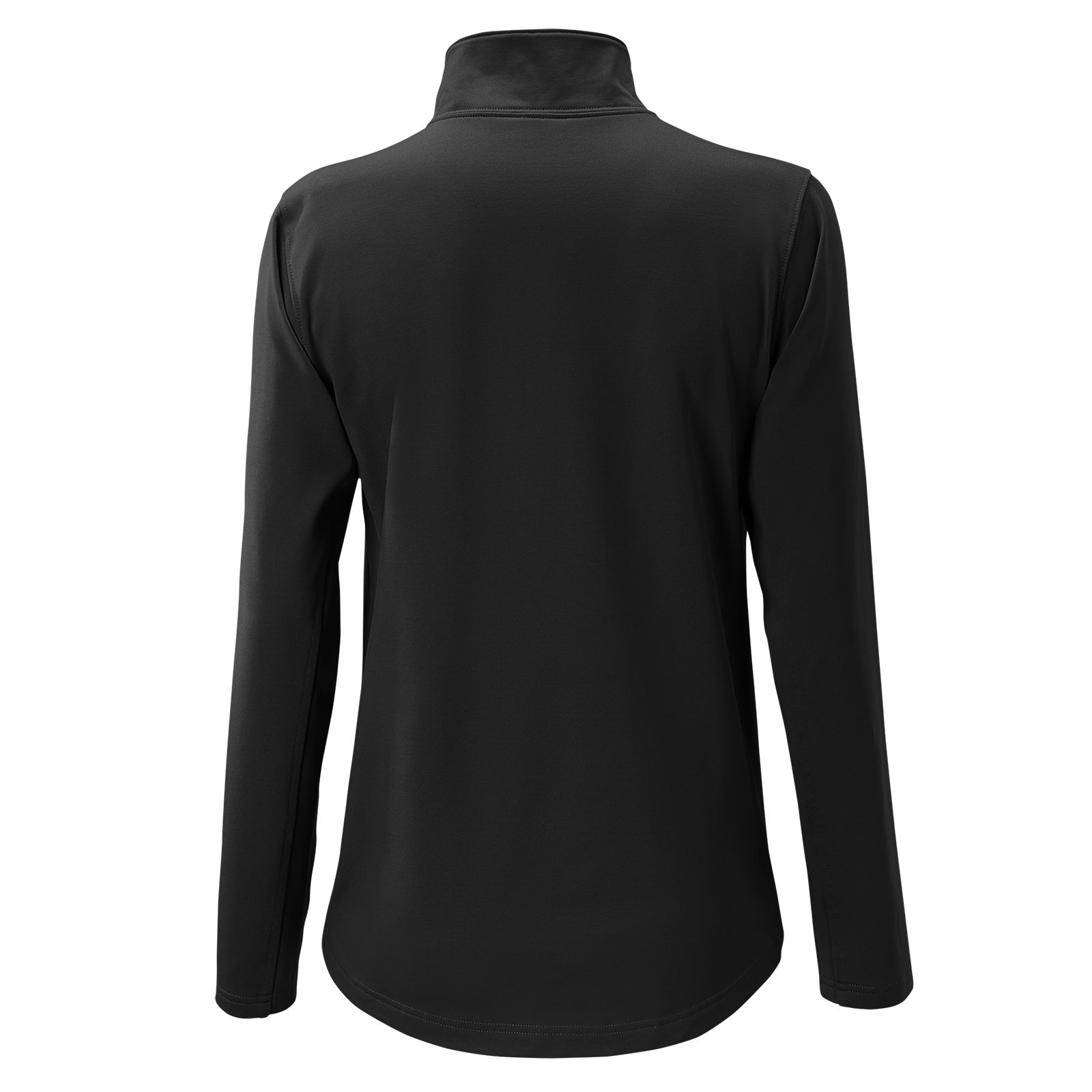 NB Womens Solid Half Zip, Team Black image number 2