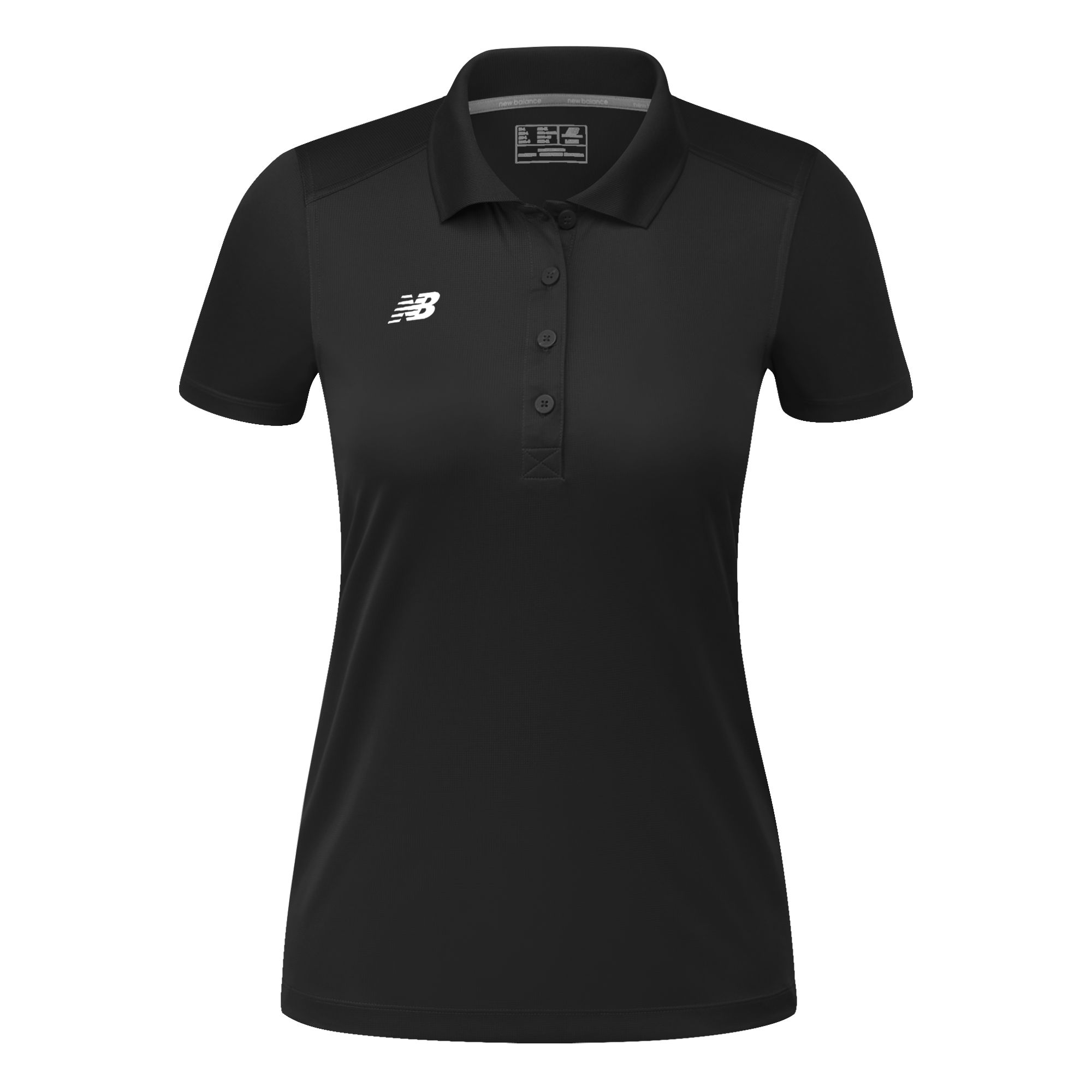 Women's Tech Polo, Black image number 0