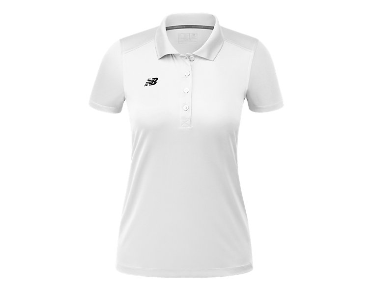Women's Tech Polo, White image number 0