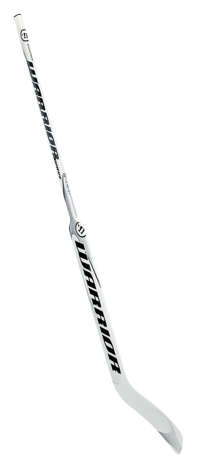 Wave Goalie Stick, White with Black &amp; Silver image number 2