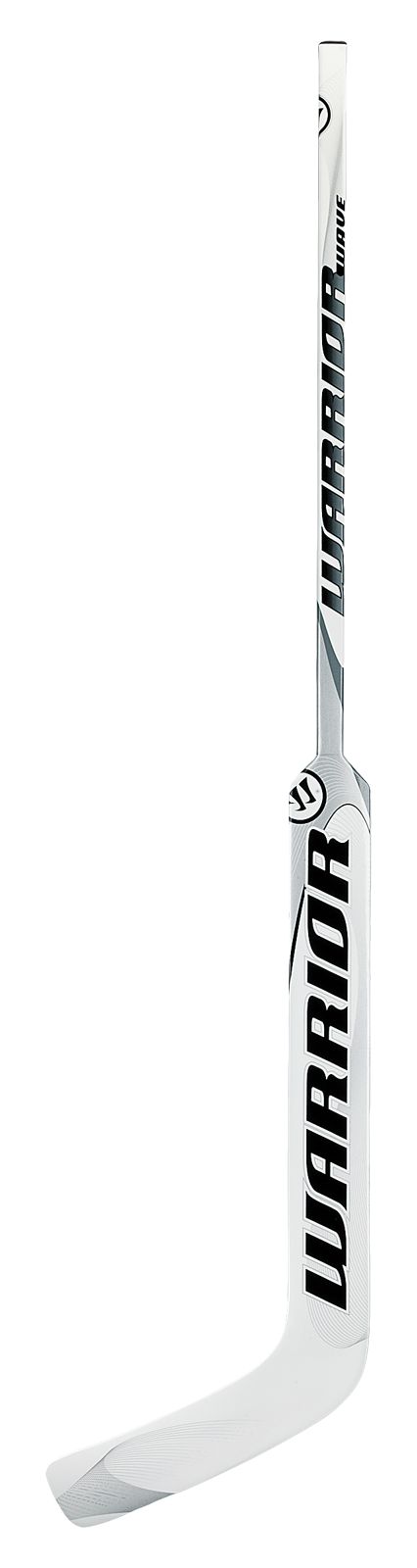 Wave Goalie Stick, White with Black &amp; Silver image number 1