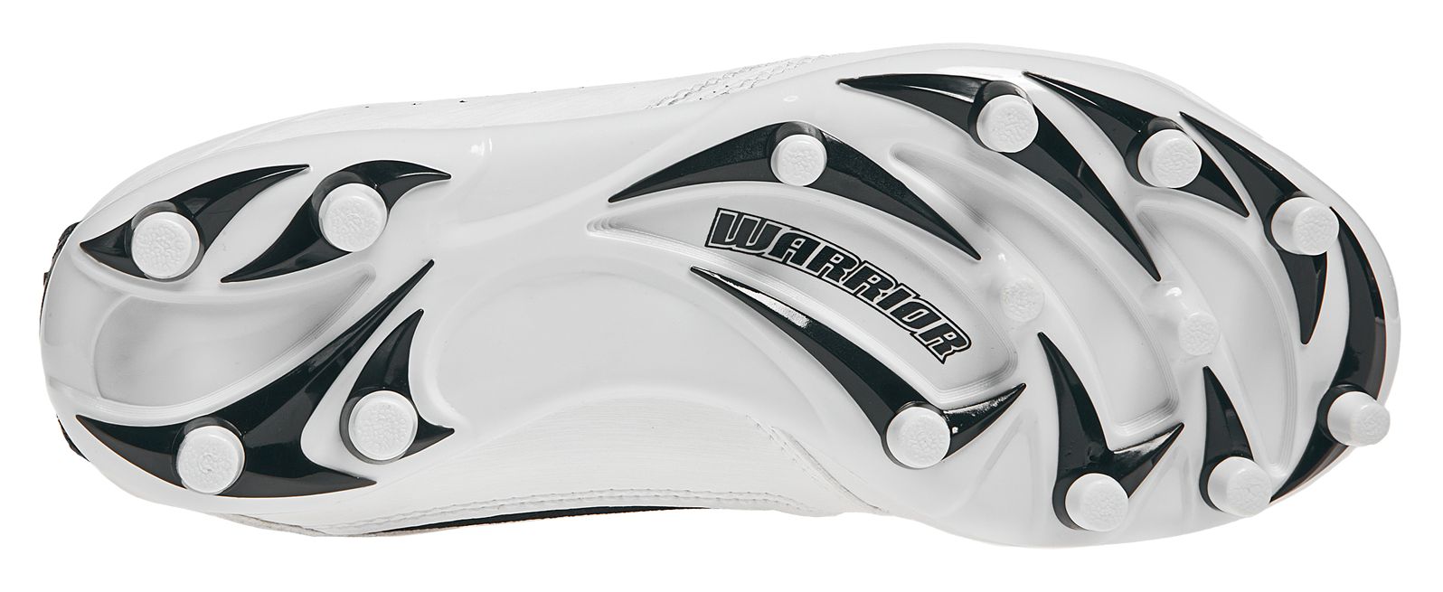 Youth Burn Speed Jr. 5.0 Cleat, White with Black image number 5