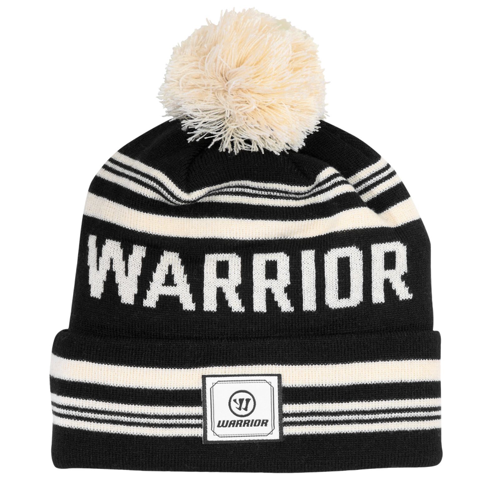 Warrior Classic Toque, Black with Natural image number 0
