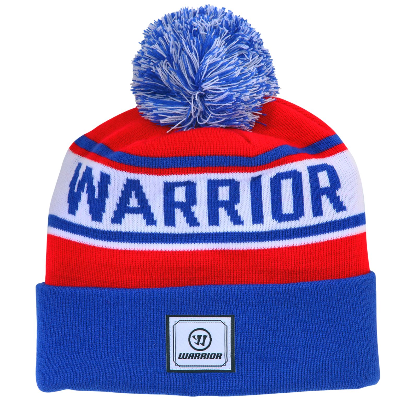 Warrior Classic Toque, Royal Blue with Red & White image number 0