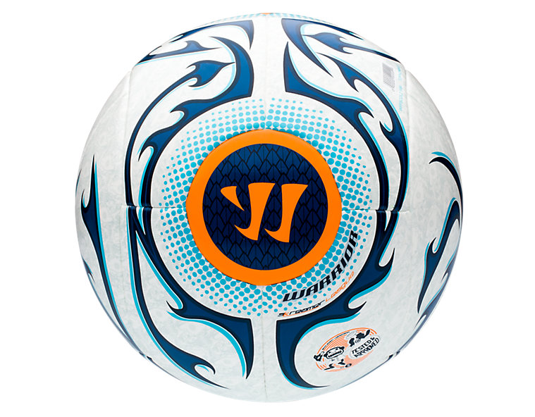 Skreamer League Ball, White with Blue Radiance & Insignia Blue image number 0