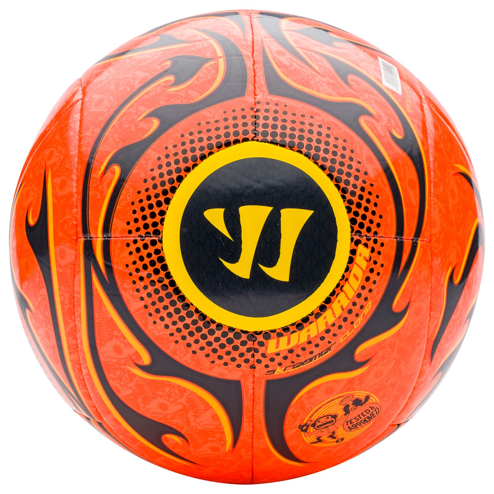 Skreamer Clone Ball, Orange Flash with Ebony & Cyber Yellow image number 0