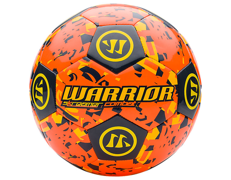 Skreamer Combat Ball, Orange Flash with Ebony & Cyber Yellow image number 0