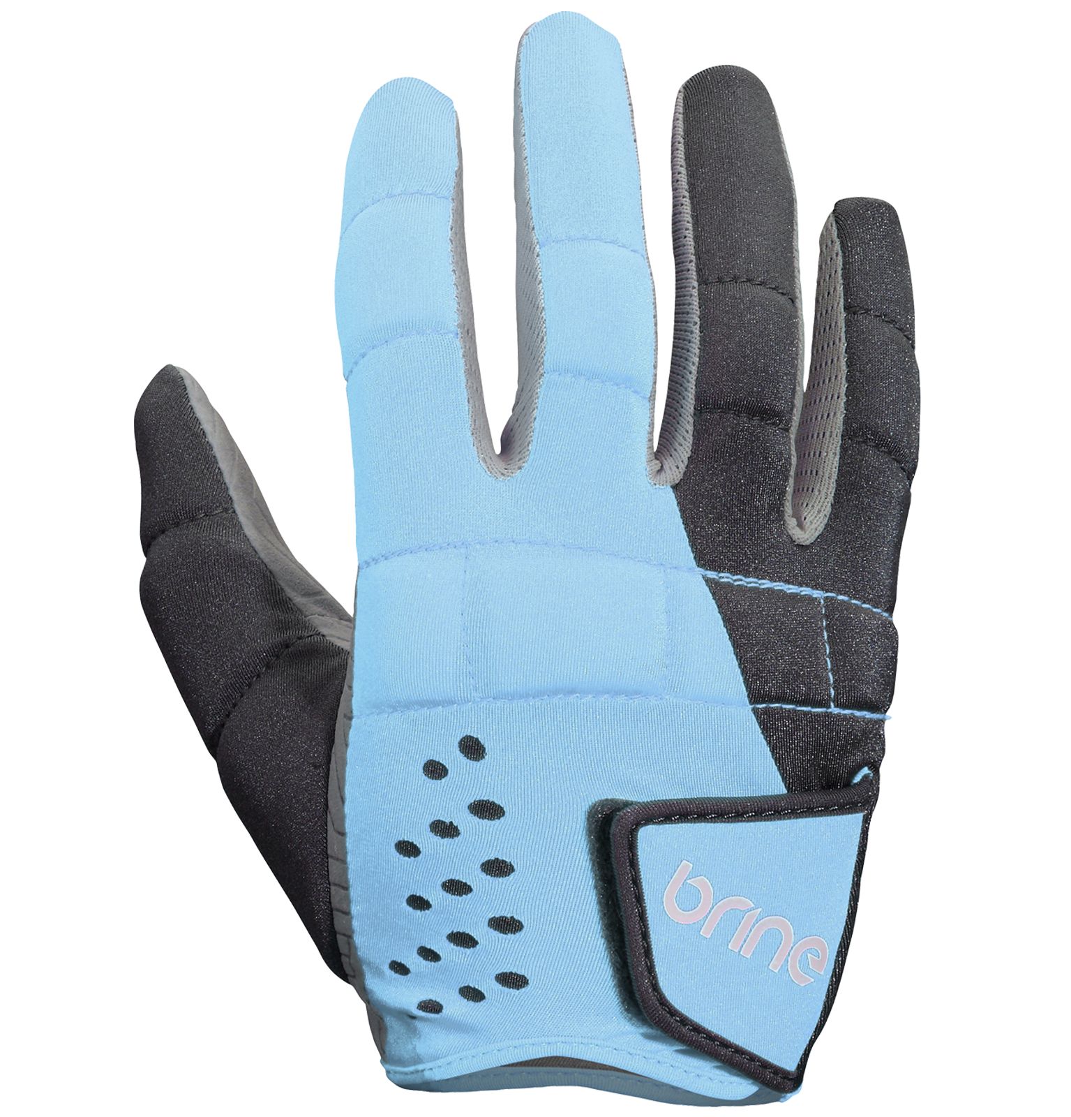Dynasty Glove, Carolina Blue with Black image number 0
